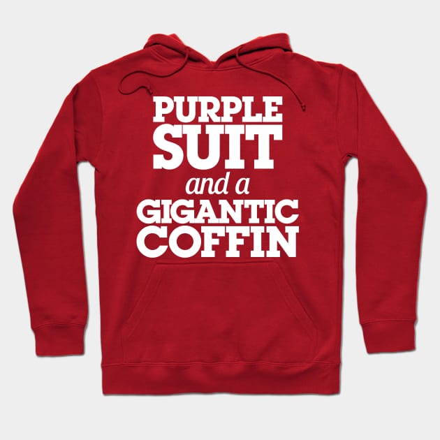 Purple Suit and a Gigantic Coffin Hoodie by bobbuel